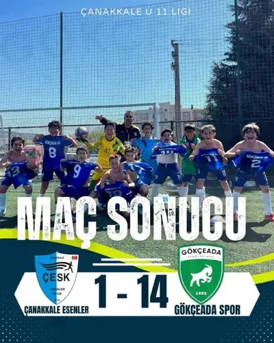 U-11 Futbol Takımımız Çeyrek Finalde! Sezonu Farklı Galibiyetle Tamamladık