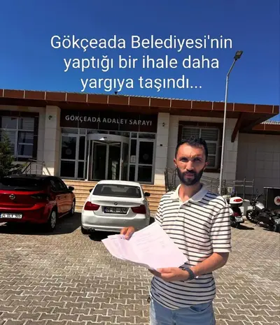 Gökçeada Belediyesi'nin Kiralama İhalesi Yargıya Taşındı