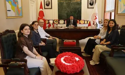 Gokceada'da Kalkinma Hamlesi: GMKA Heyetinden Kaymakam Acar'a Ziyaret
