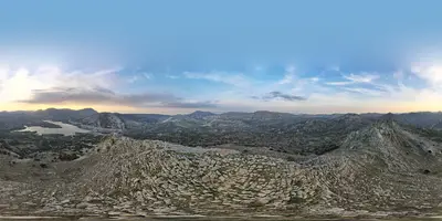Araşa Tepesi 360 panorama