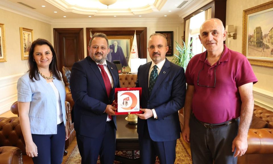 Çanakkale Kızılay Heyetinden Bakan Yardımcısı Turan'a ziyaret
