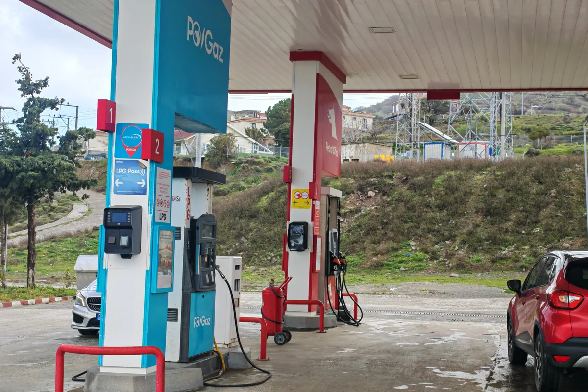 Gökçeada Petrol Ofisi LPG pompa