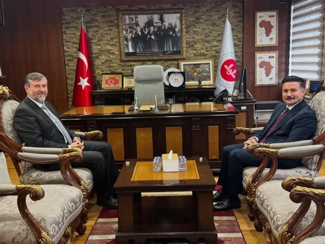 Gökçeada Kaymakamı Osman Acar'dan Yeni İl Müftüsüne Ziyaret