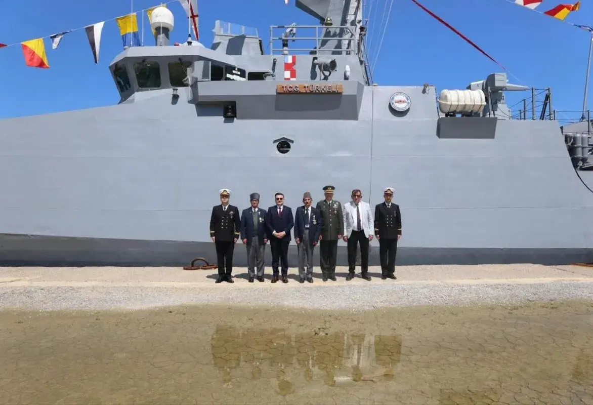 Kaymakam Osman Acar, 23 Nisan'da TCG Türkeli Gemisini Ziyaret Etti