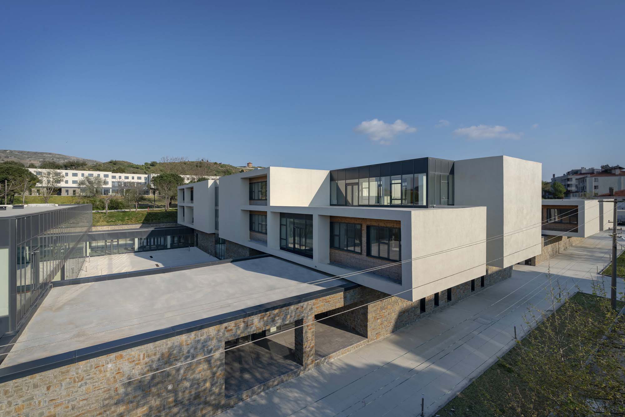 Gökçeada lise kampüsü detay