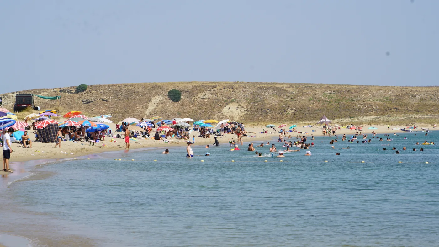 Gökçeada Kefalos Aydıncık Plajı - sahil manzarası