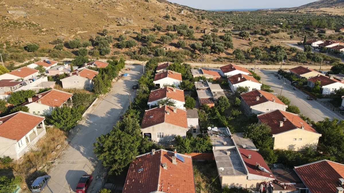 Şirinköy ve zeytinlikler drone çekimi