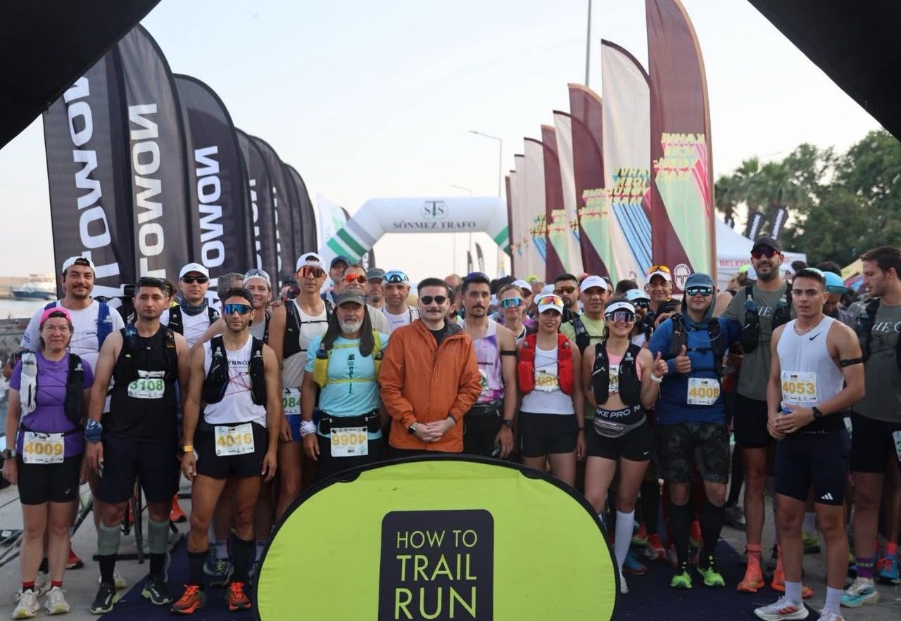 Gökçeada Ultra Trail katılımcıları