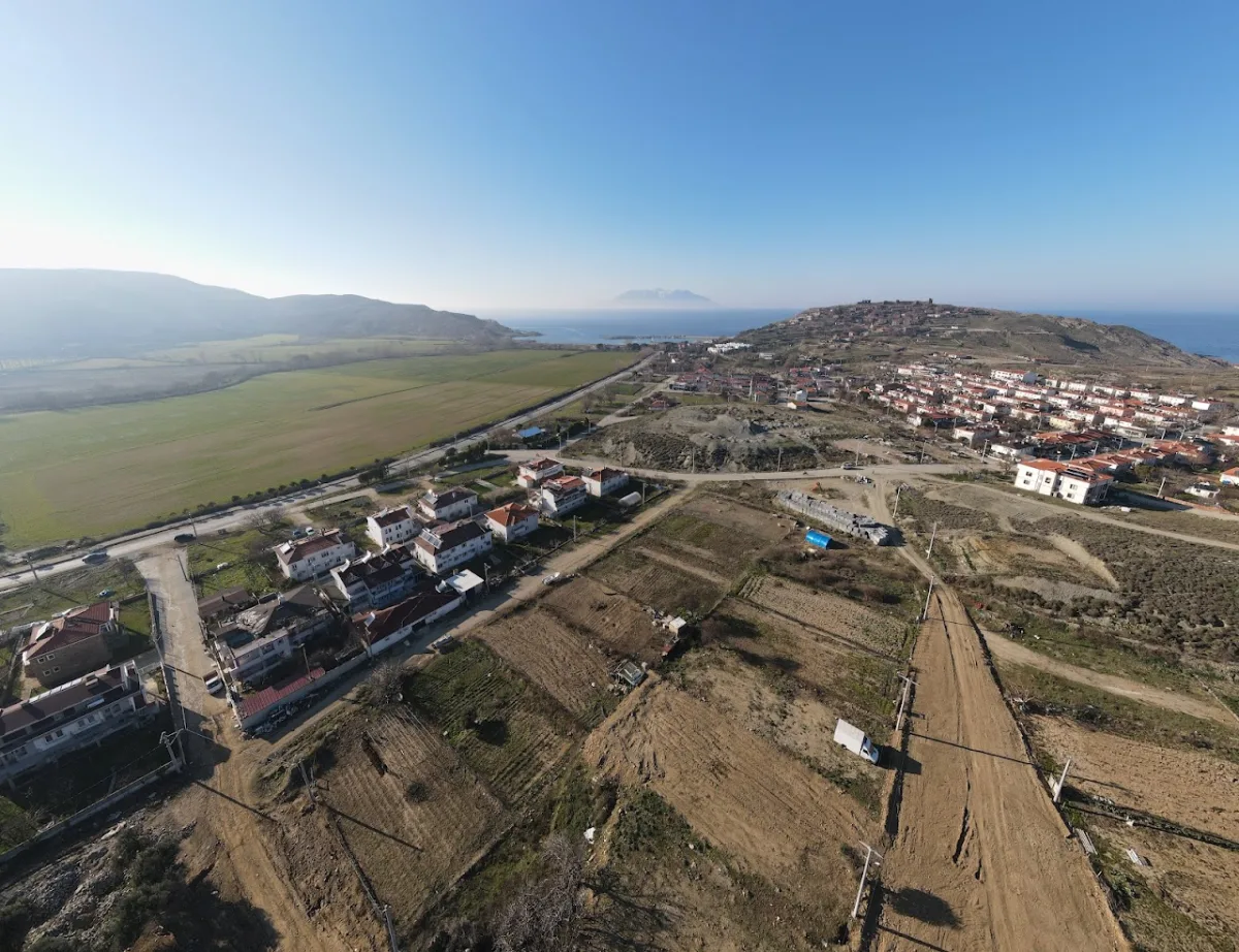 Yeni Bademli havadan gorunum