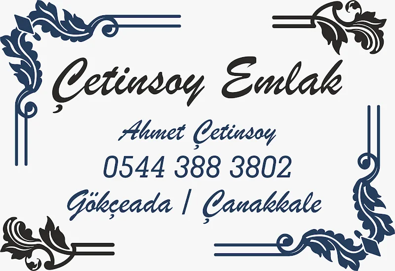 ÇETİNSOY EMLAK - Gökçeada Arka Plan