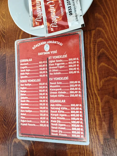 Gökçeada Lokantası Dayının Yeri
