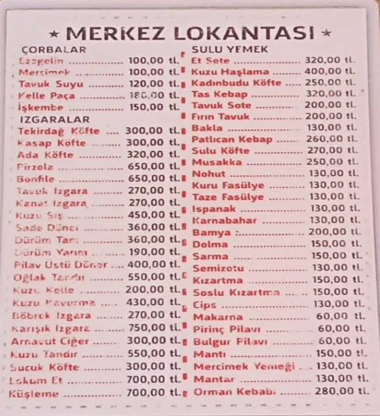 Merkez Lokantası