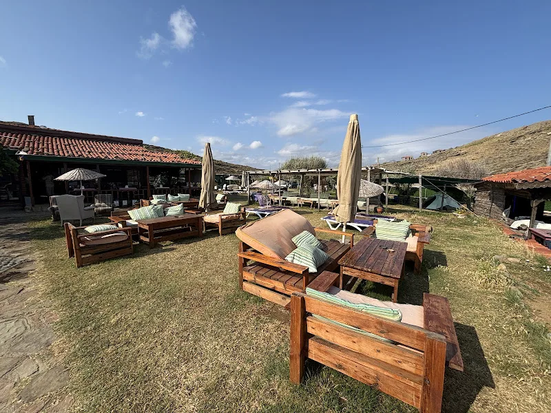 Yıldız koy Arkadia Kamp Alanı Arka Plan