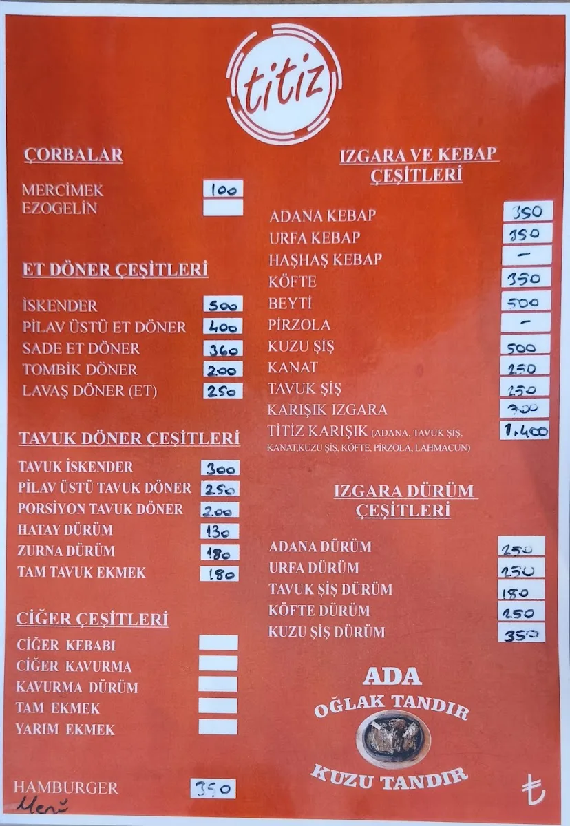 TİTİZ DÖNER KEBAP