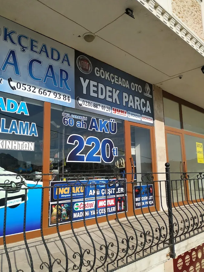 Gökçeada Oto Yedek Parça